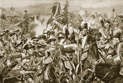 The Battle of Minden, August 1st 1759 by Richard Caton Woodville junior